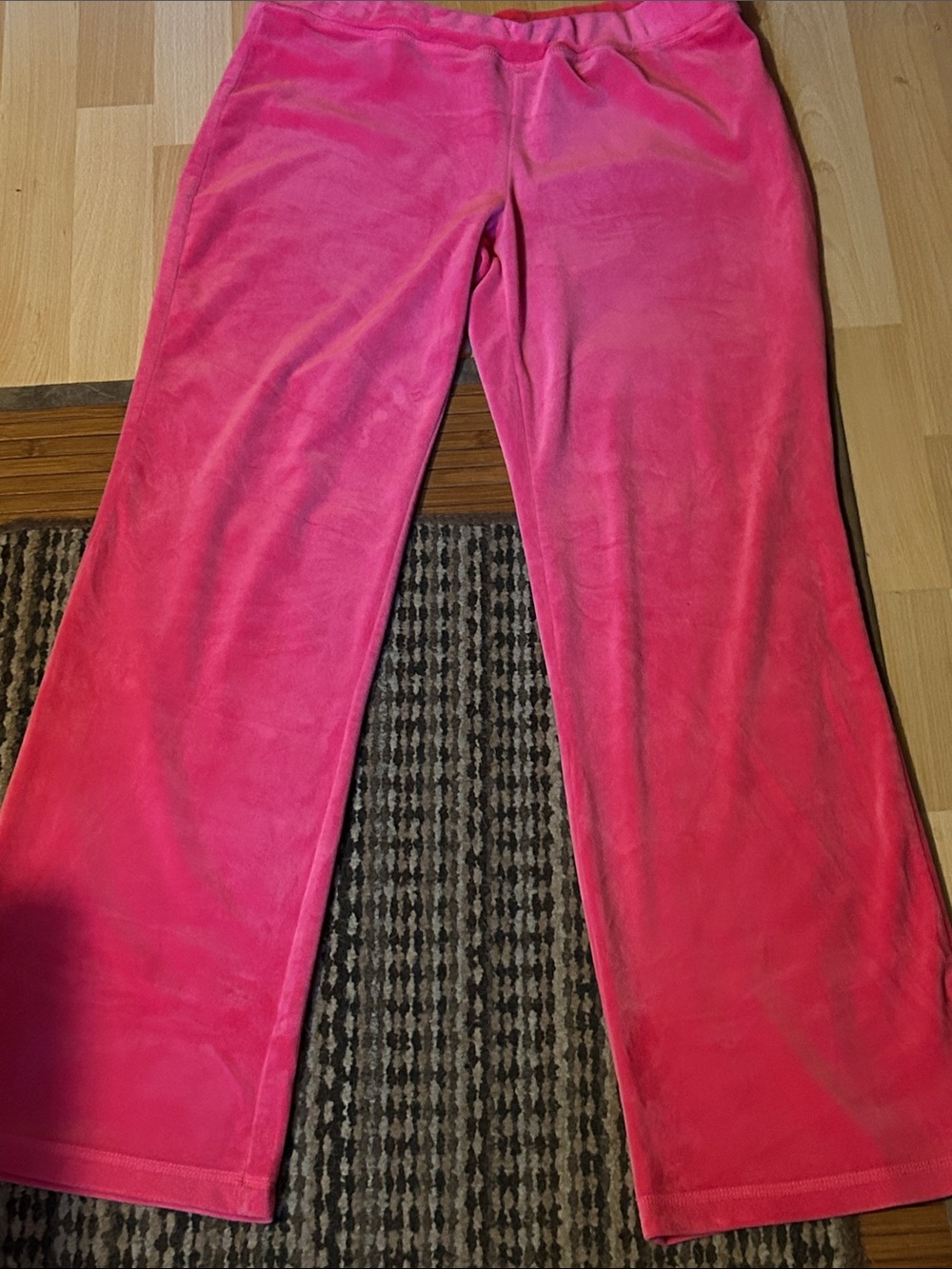 Juicy Couture Hot Pink Velour Track Pants